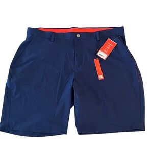 NWT Redvanly Hanover Pull On Performance Golf Shorts Mens XXL Navy